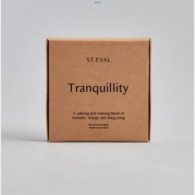 Tranquility scented tealights