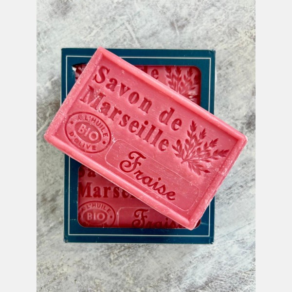 Savon de Marseille fraise