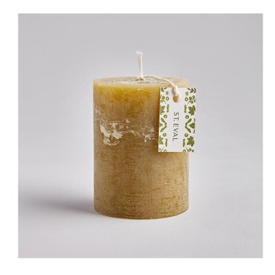 Moss Pillar Candle