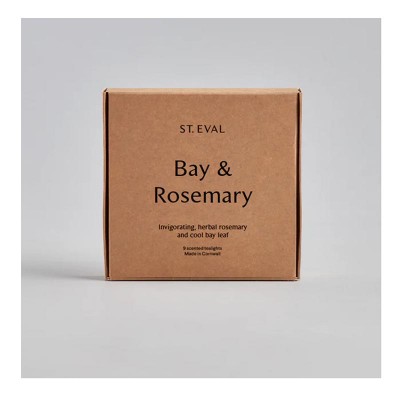 Bay & Rosemary scented tealights