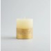 Inspiritus, Gold Half-Dipped Pillar Candle