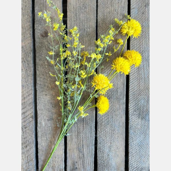 Cornflower Bunch Yellow