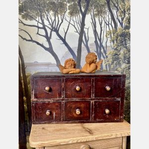 antique little drawers