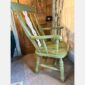 green windsor chair