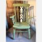 windsor chair painted